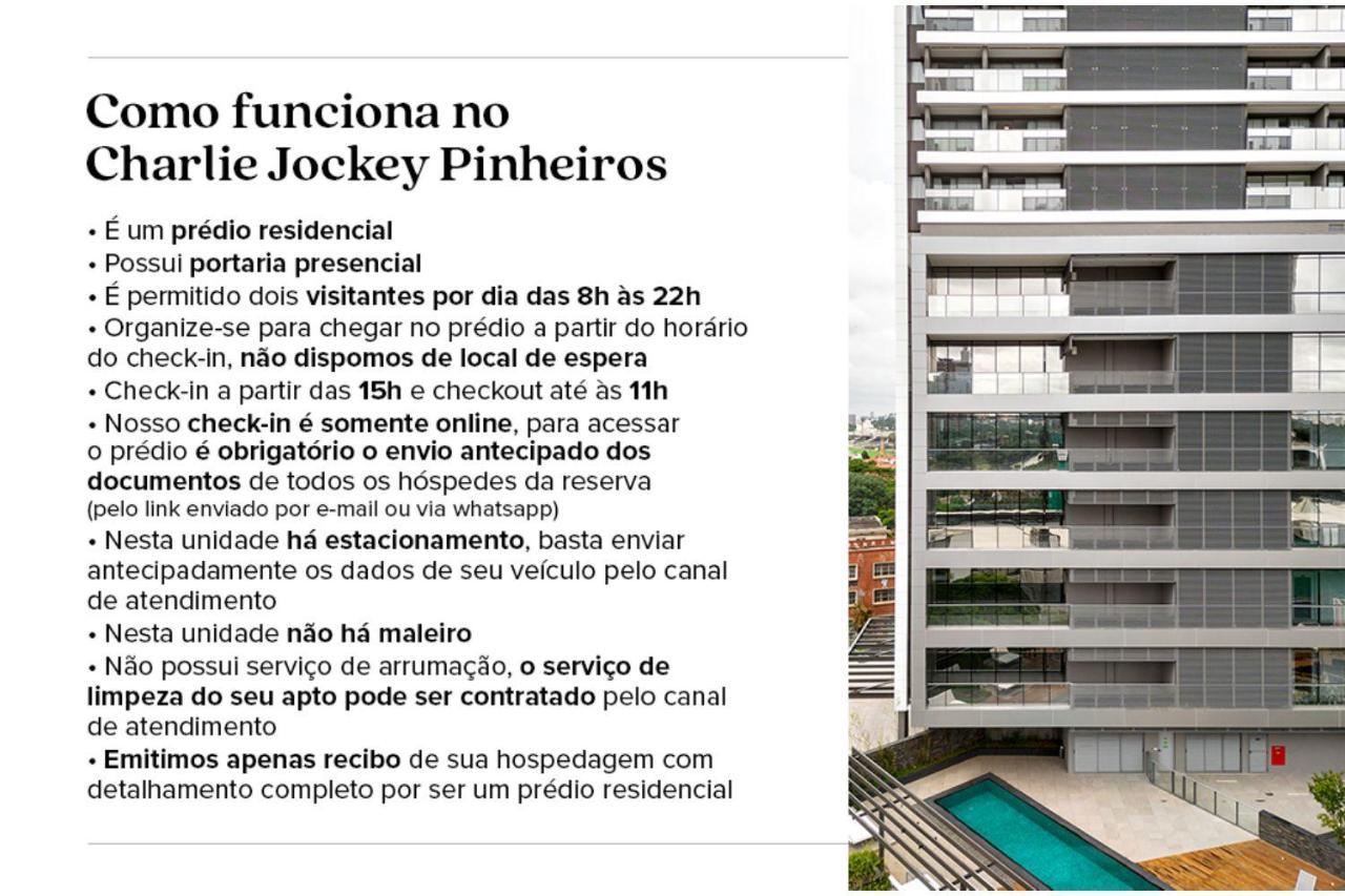 شقة Charlie Jockey Pinheiros ساو باولو المظهر الخارجي الصورة